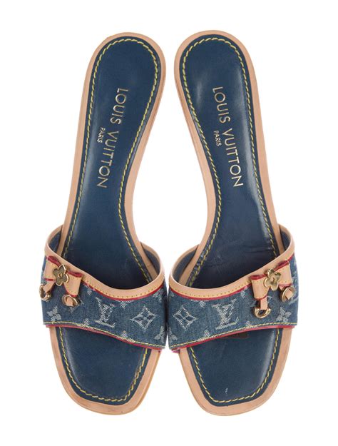 louis vuitton clogs|louis vuitton monogram sliders.